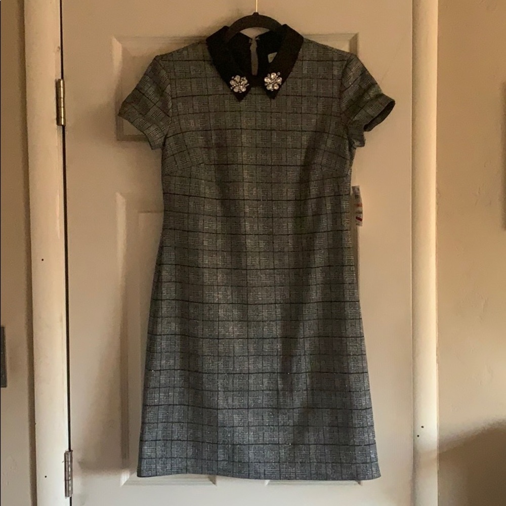 Sparkly shift dress!